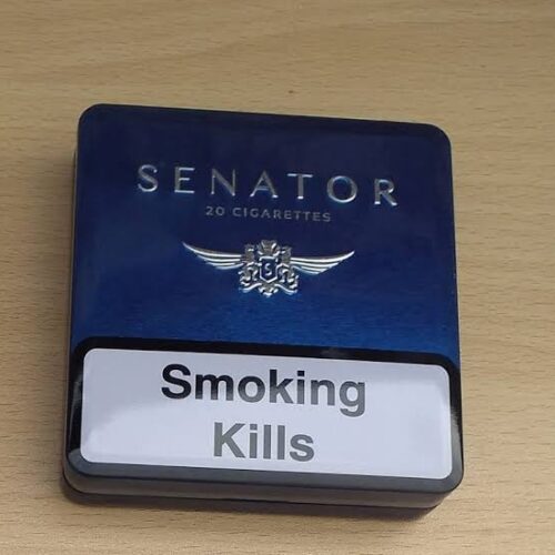 Senator Black (Siyah Kutu) Sigara Metal Kutu